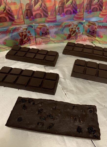 wonder trip blueberry fruit chocolate bars
