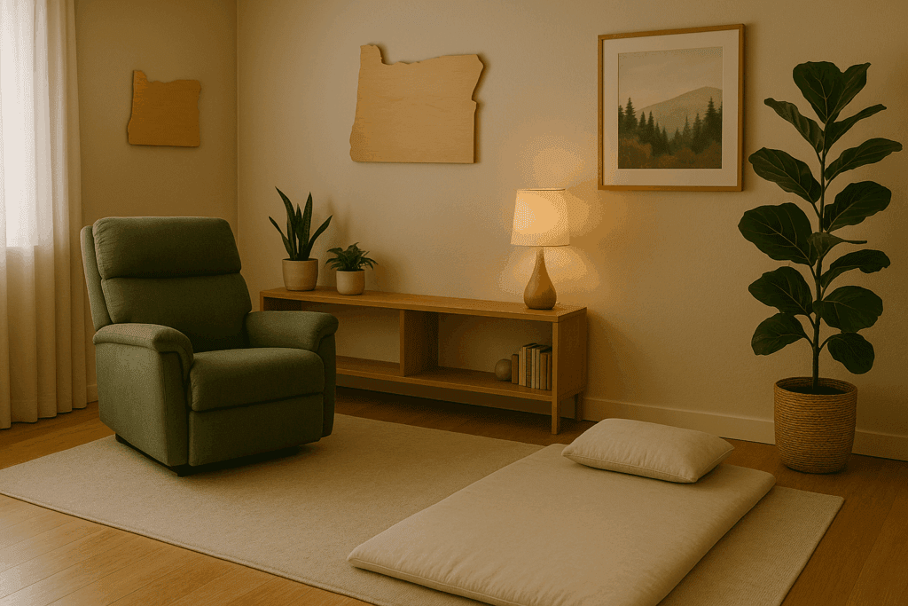 Legal psilocybin therapy center in Oregon