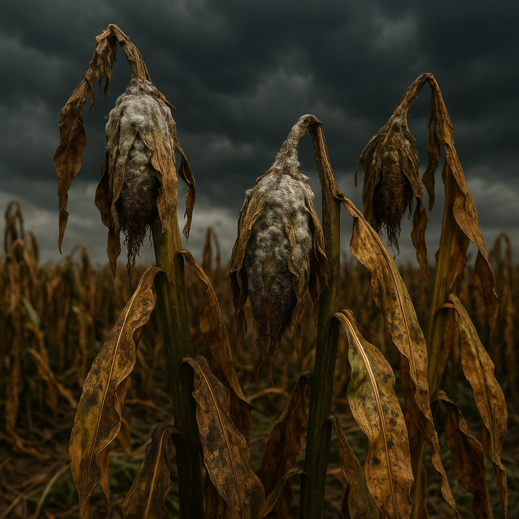 Mold destroying farm crops